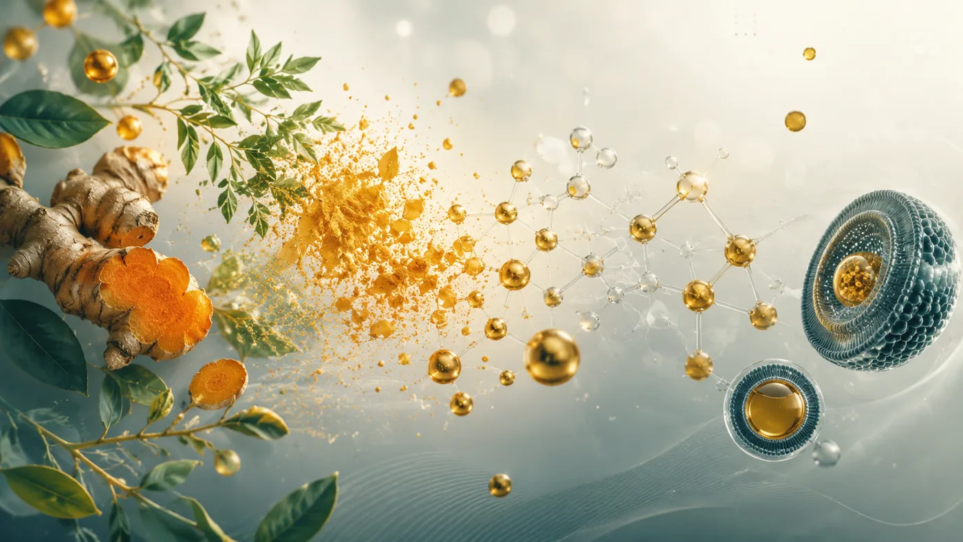 Curcumin botanicals transforming into standardised molecules and a protected delivery system